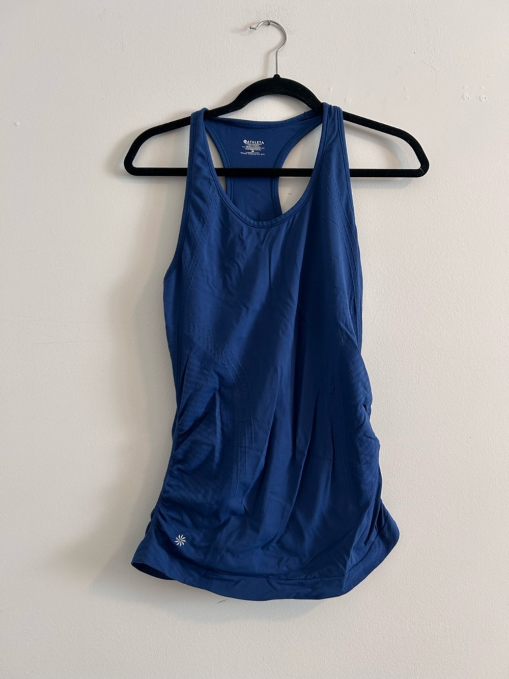 Athleta Navy Racerback Tank Top